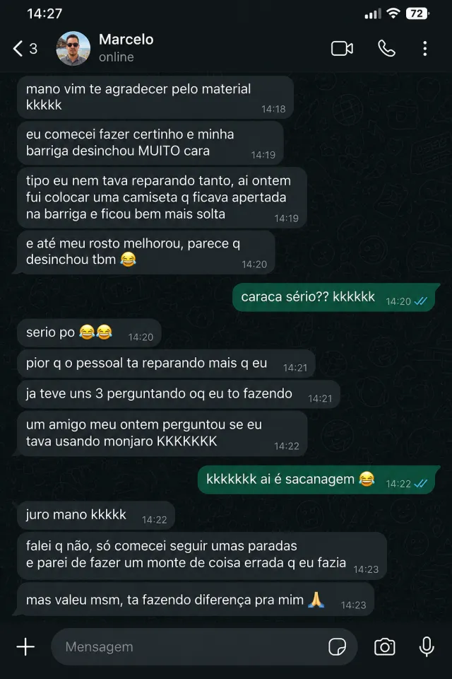 Depoimento de cliente sobre o ANTI-PANÇA